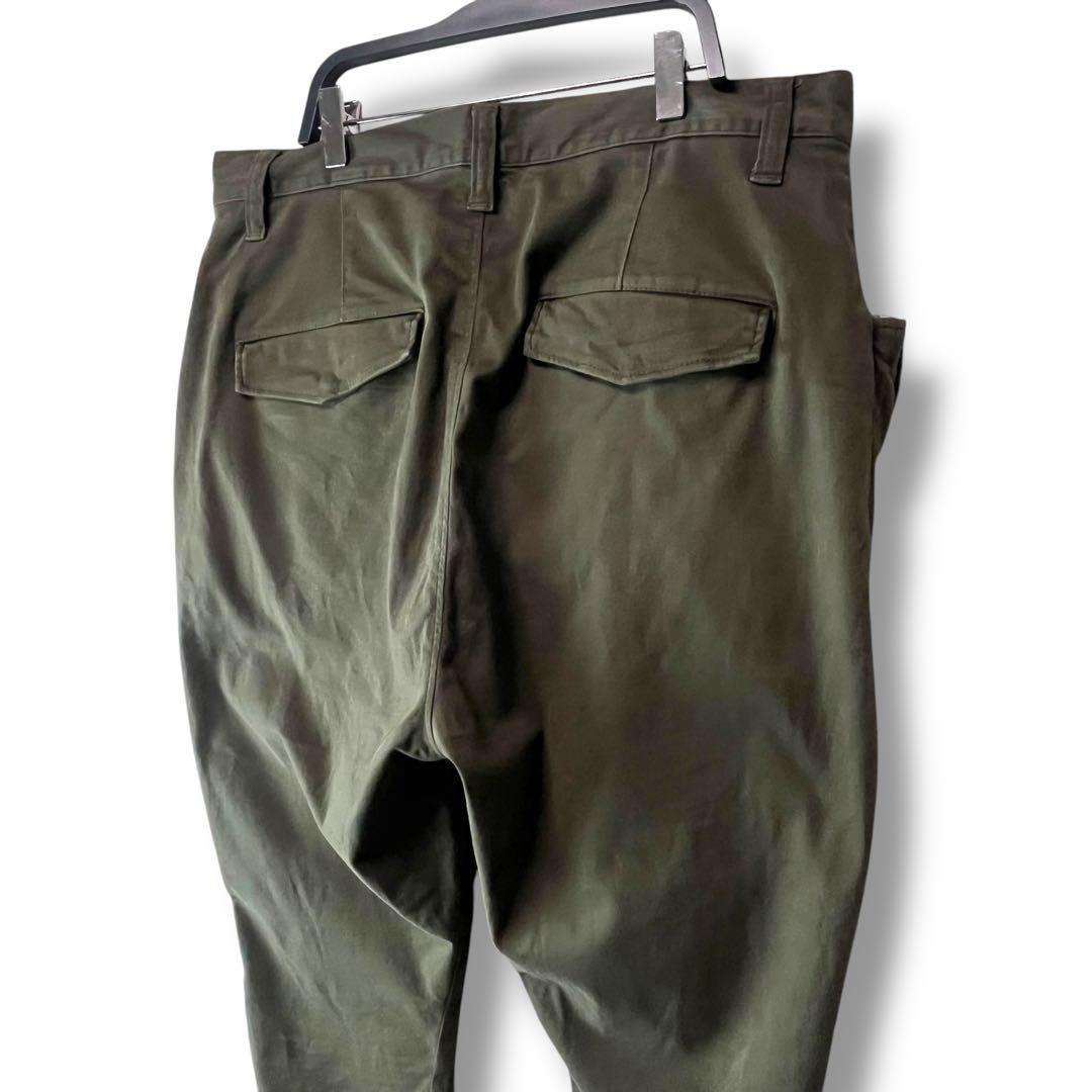 glamb シモンジョッパーズパンツ カーキ リブ切り替え サルエル