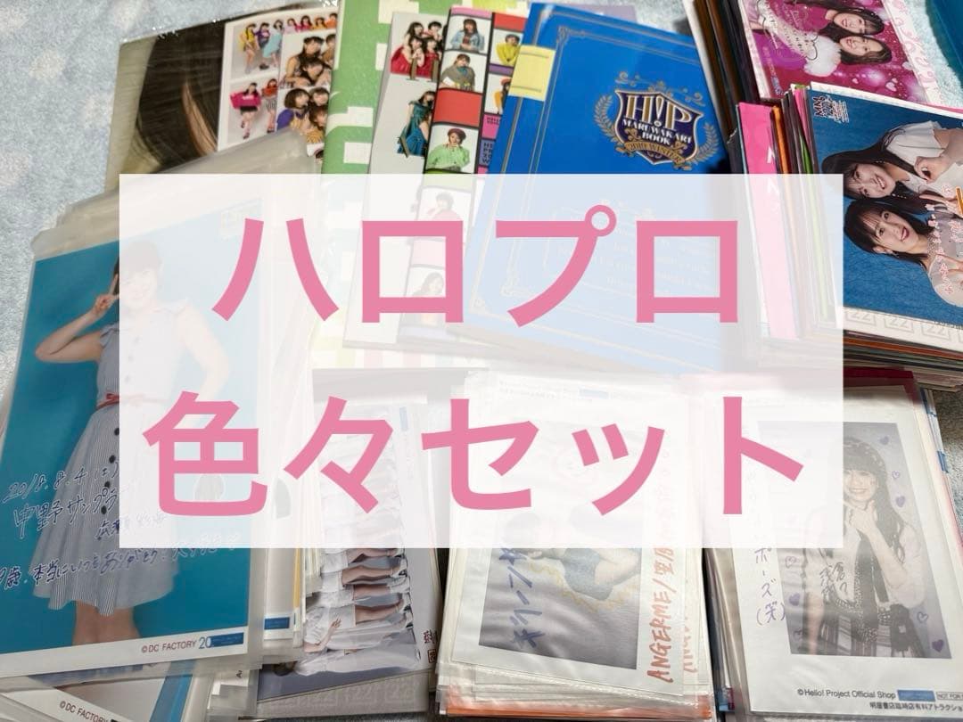 ハロプロ　生写真　まるわかりBOOK 写真集　グッズ　まとめ　セット