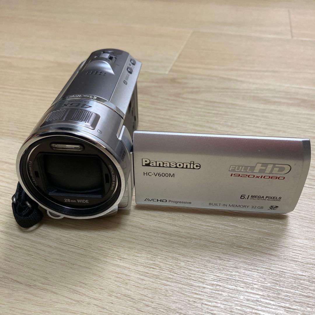 【動作確認済】Panasonic HC-V600M ビデオカメラ