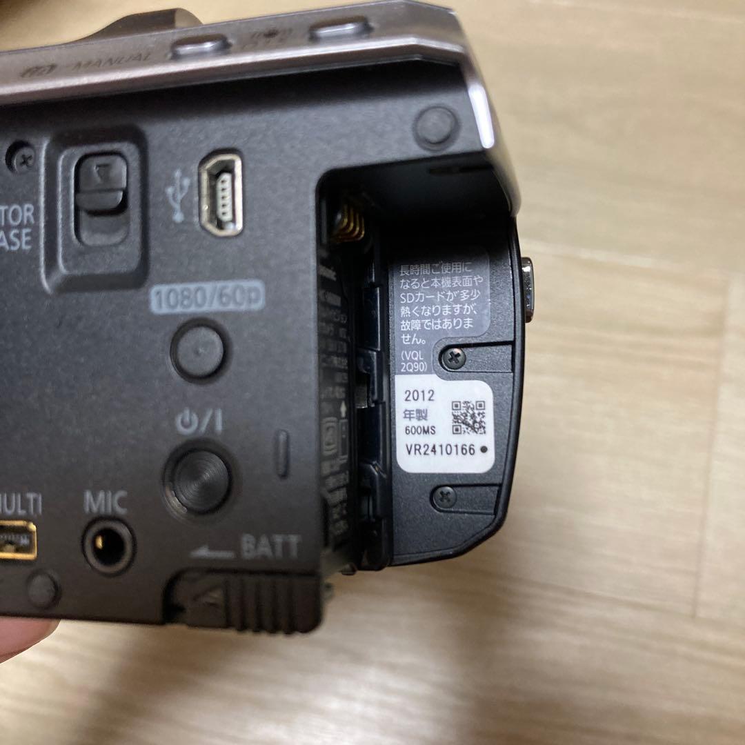 【動作確認済】Panasonic HC-V600M ビデオカメラ
