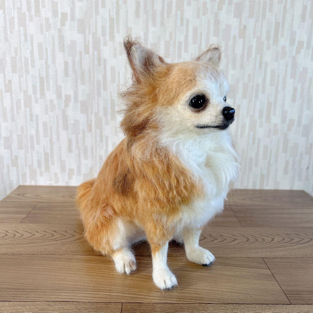 桜もち様　オーダー専用　羊毛フェルト　犬　チワワ