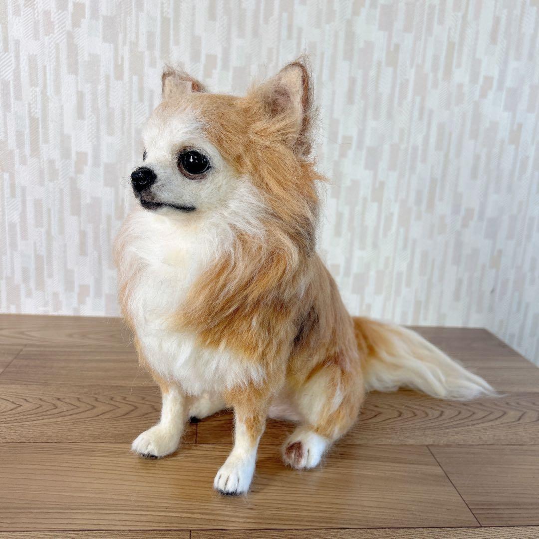 桜もち様　オーダー専用　羊毛フェルト　犬　チワワ