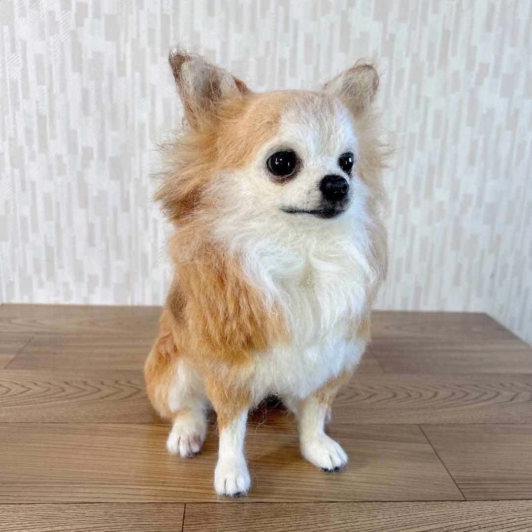 桜もち様　オーダー専用　羊毛フェルト　犬　チワワ