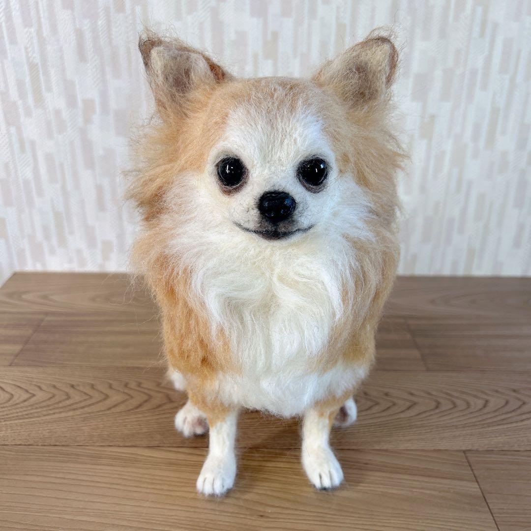 桜もち様　オーダー専用　羊毛フェルト　犬　チワワ