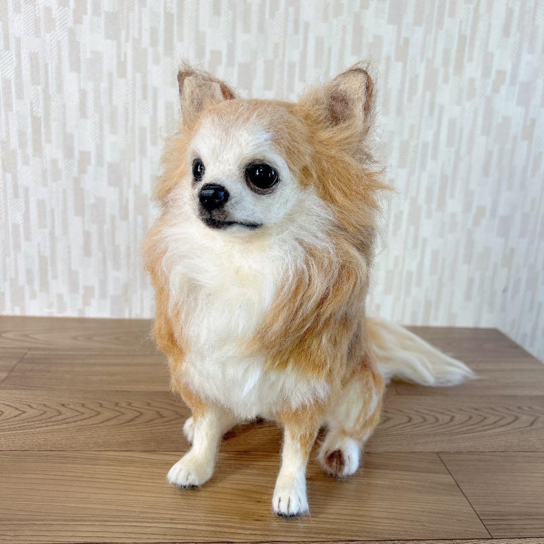 桜もち様　オーダー専用　羊毛フェルト　犬　チワワ