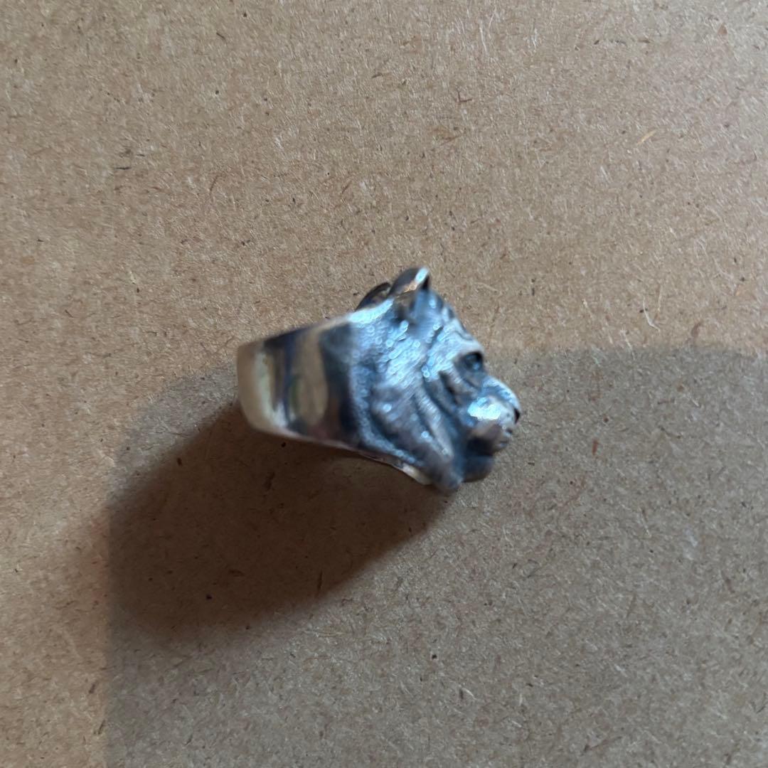 DOG STATEシルバー　リング　タイガー　7号