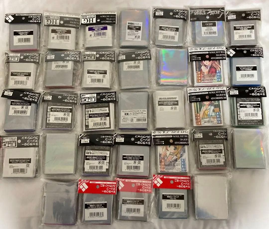 オーガスト キャラクタースリーブ 33点セット まとめ売り