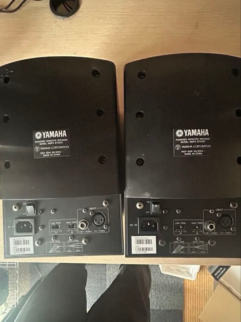 Yamaha スタジオモニタースピーカー 2台セット