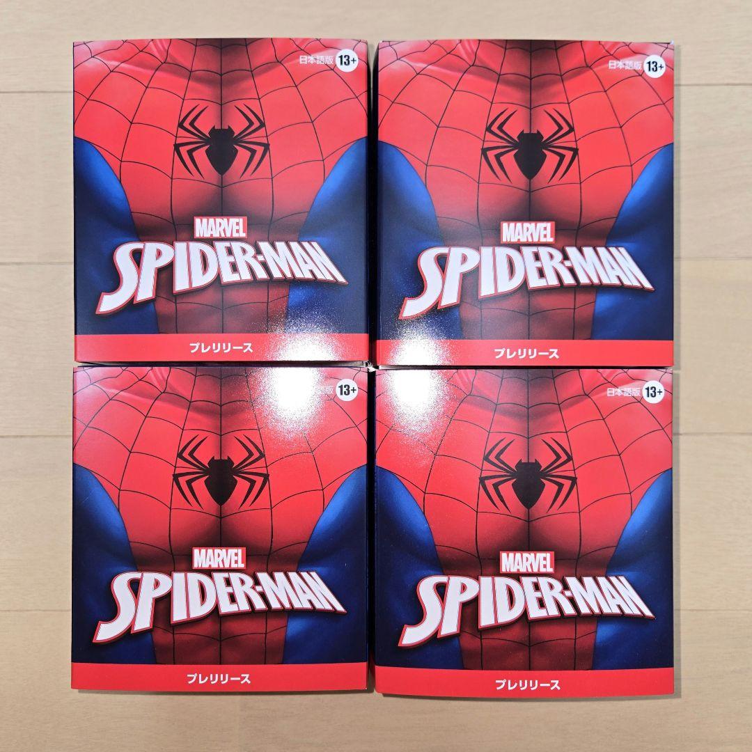 〈未開封〉MTG スパイダーマン プレリリース・パック 日本語 ４ボックスセット