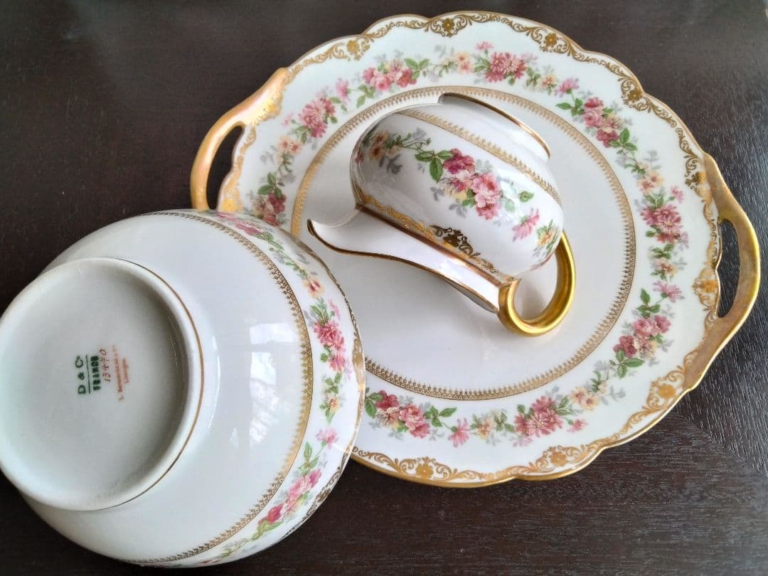 オ−ルドリモージュ三点セット、フランス