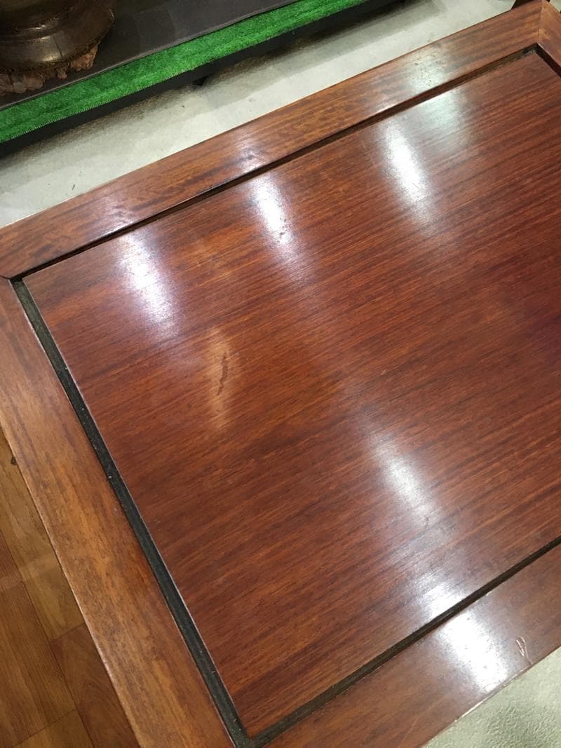 総花梨無垢！ ネストテーブル 大