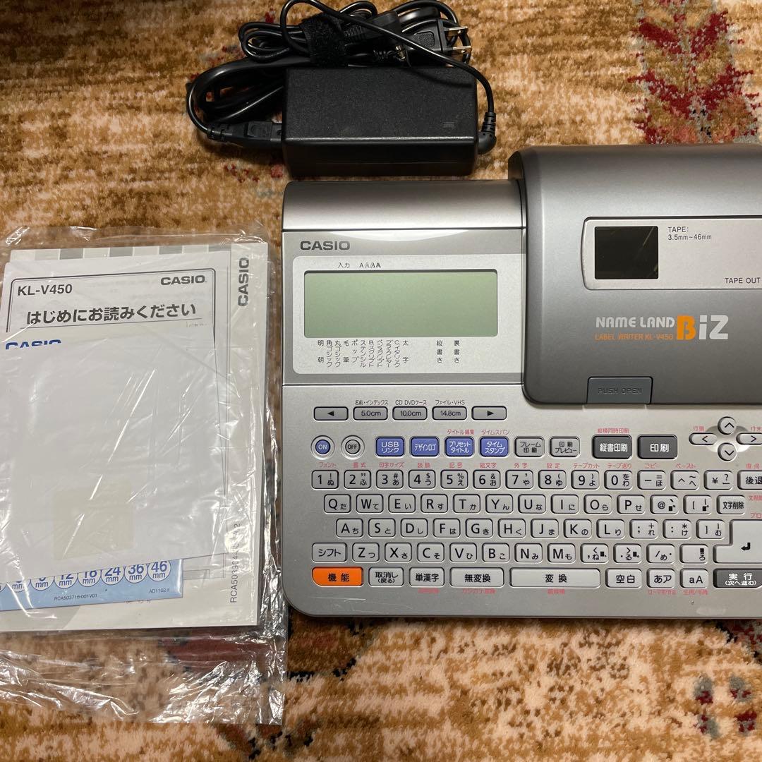 ネームランド　CASIO KL-V450