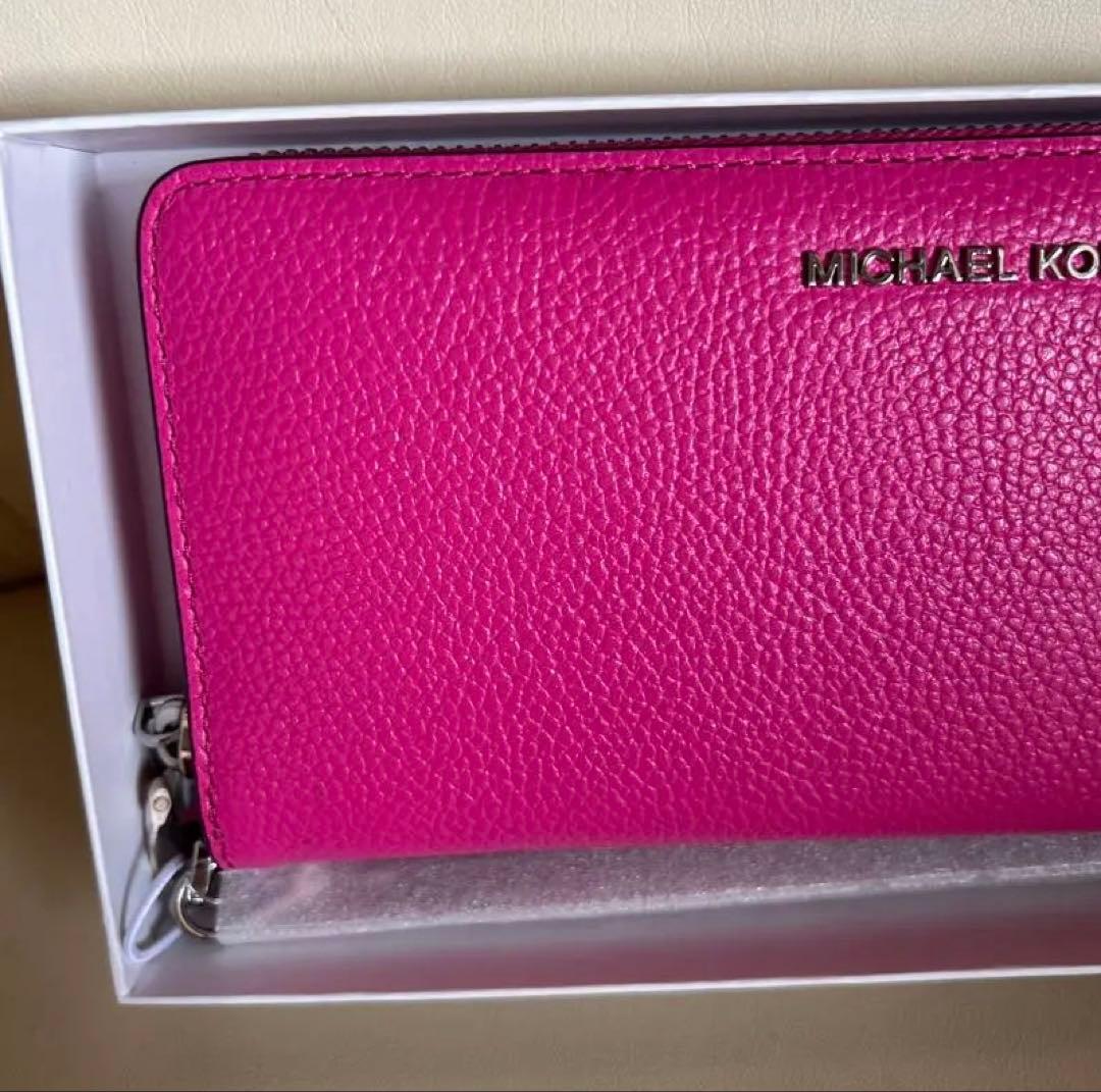 MICHAEL KORS ピンク財布
