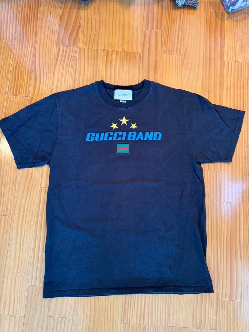 GUCCI GUCCIBAND Tシャツ ネイビー