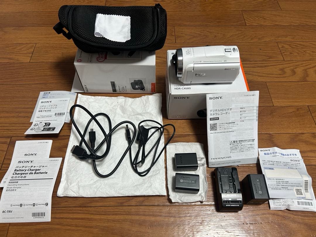 SONY HDR-CX680/ホワイト