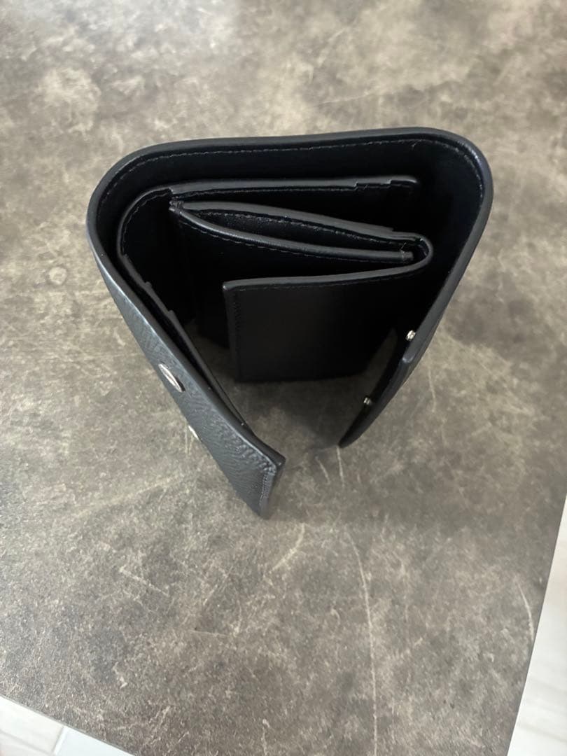 セリーヌ(Celine) セリーヌ 三つ折り財布 レザー ブラック