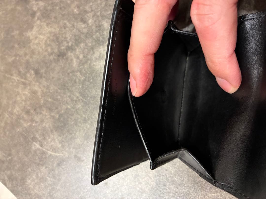 セリーヌ(Celine) セリーヌ 三つ折り財布 レザー ブラック