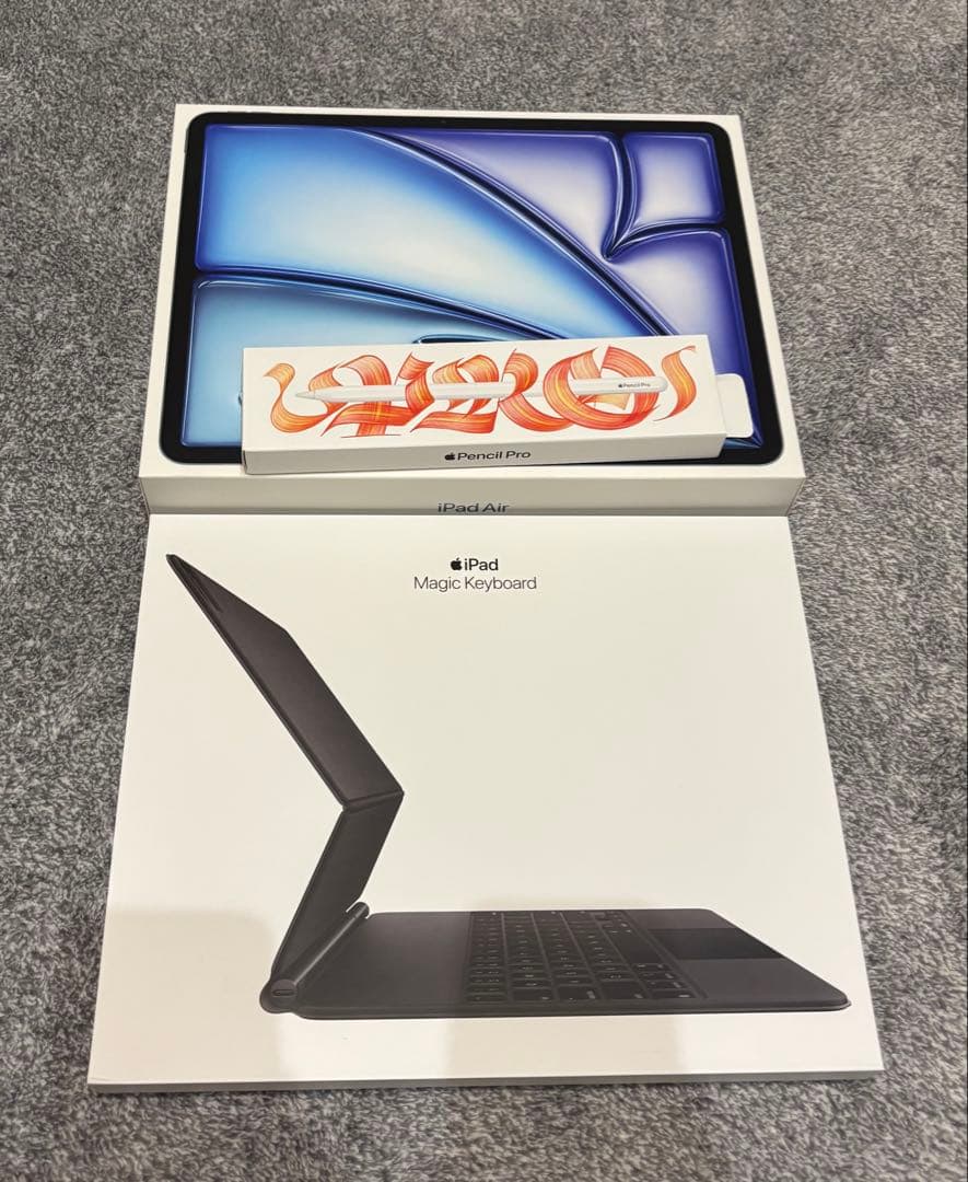 iPad本体 iPad Air + Magic Keyboard + Pencil Pro