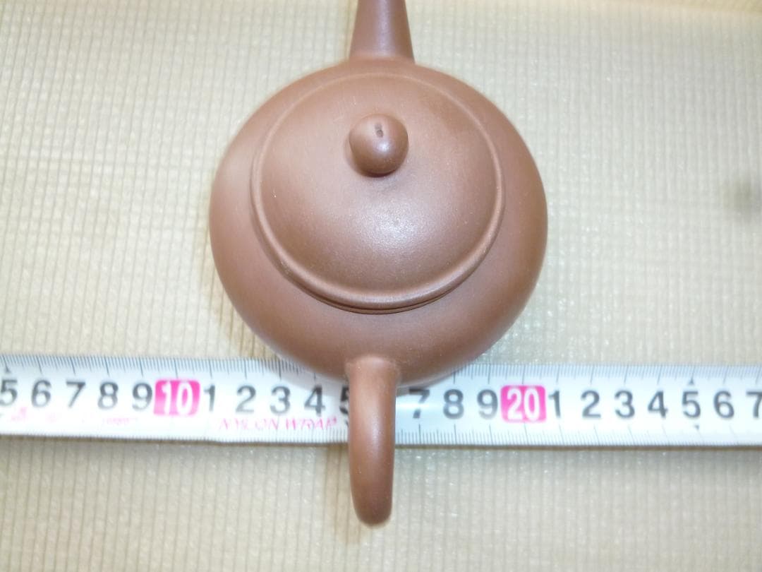 中国宣光 紫砂壷 朱泥 茶壺 急須 Teapot 中国茶 箱付 未使用新品