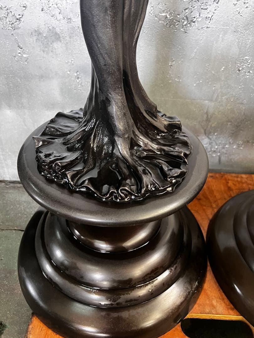 ブロンズ像　ぶどう　裸婦　2体セット　愛知発