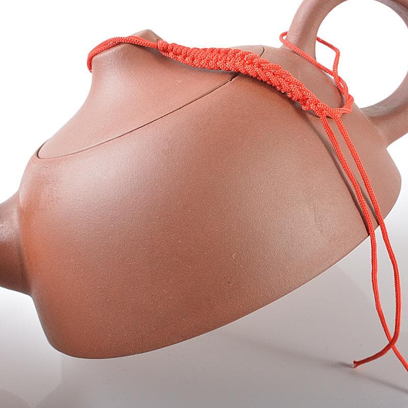 中国　紫砂　朱泥　急須　茶壷　在銘　C　R6125