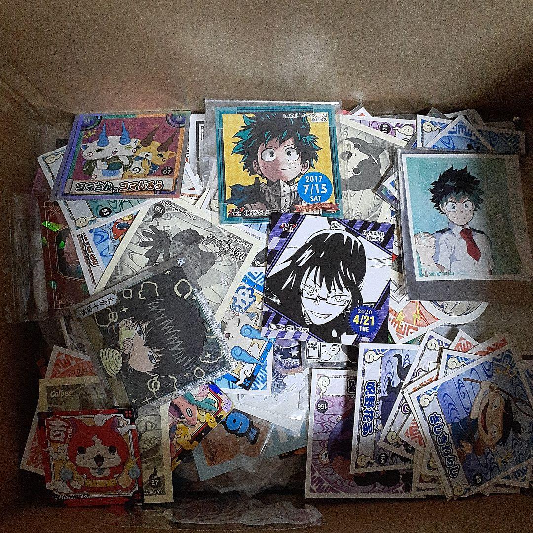 アニメ・マンガ・キャラクター　紙類　シール　ステッカー　ミニカード　まとめ売り