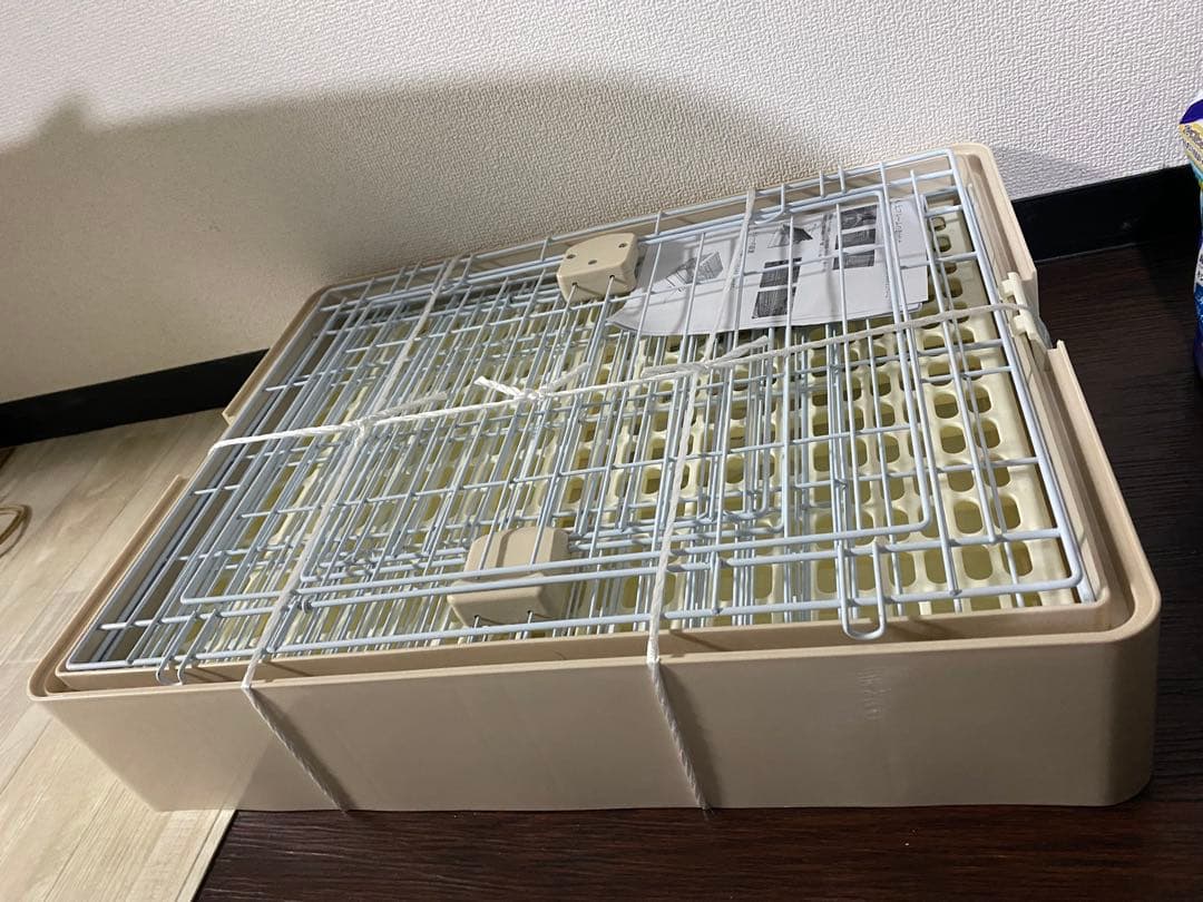 ♡うさぎさん用♡Essgudo ケージ Mサイズ ベージュ＆ホワイト幅60cm