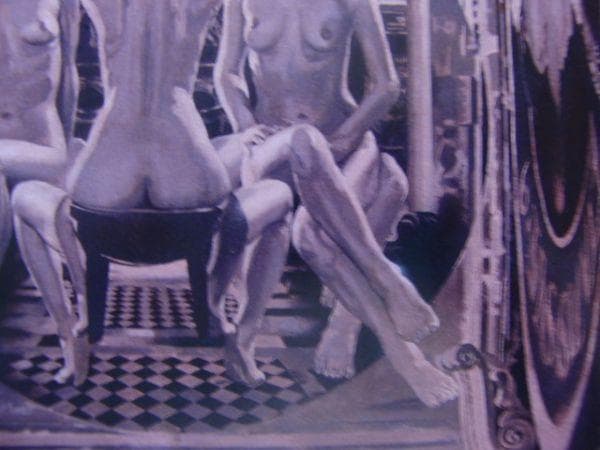 飯田 四郎 【08 REQUIEM】 希少画集画、状態良好、新品高級額装付