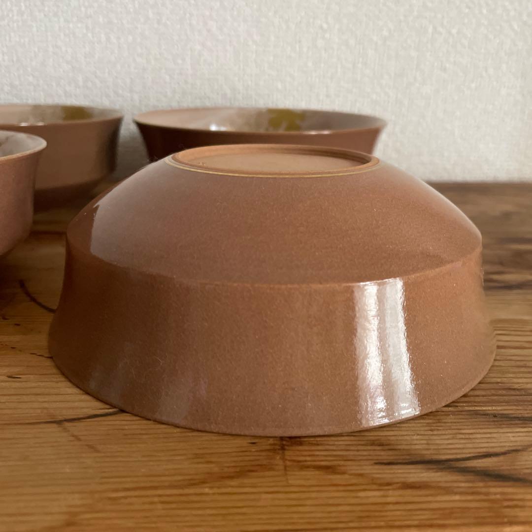 澤村陶哉　金彩葡萄紋向附　6客　鉢