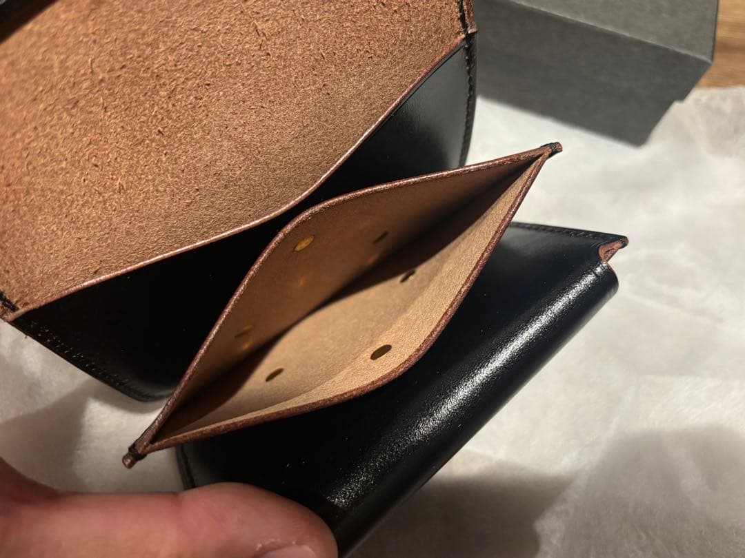 6t leather works ショートトラッカーウォレット