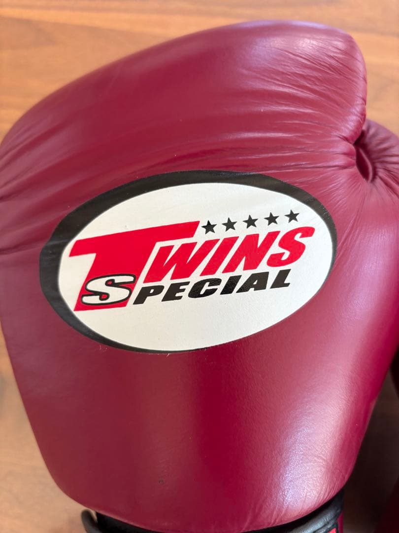 TWINS SPECIAL ボクシンググローブ 16oz ワインレッド
