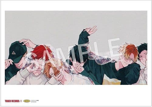 【ポスターのみ】ギヴン THE BEST　タワーレコード購入特典