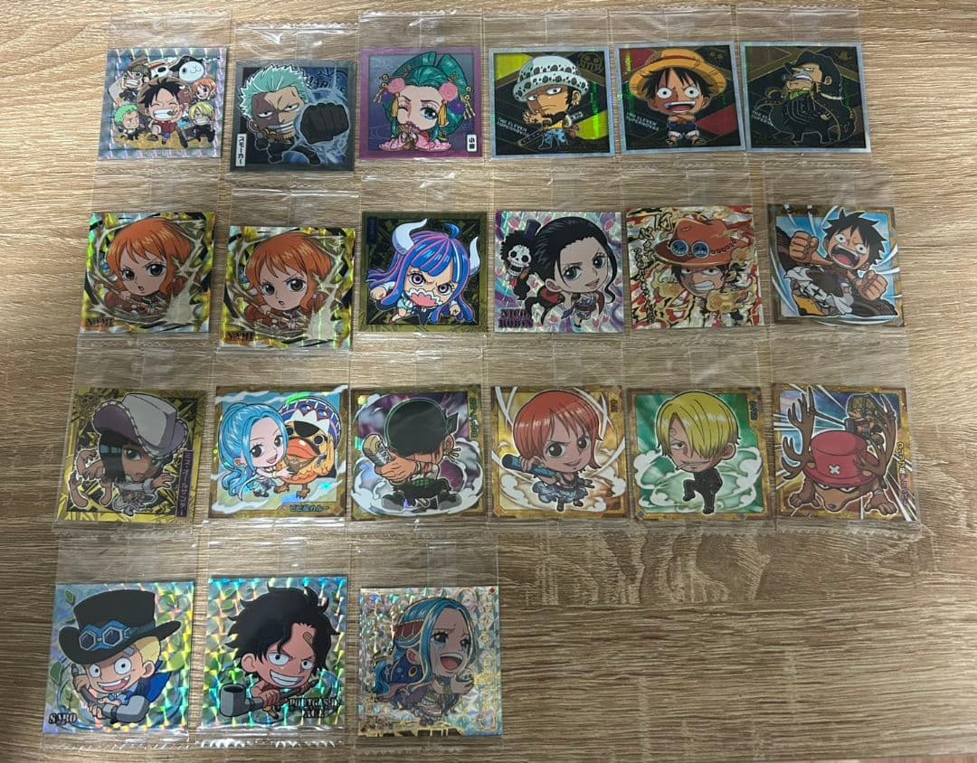 ワンピース ウエハースシール まとめ売り109枚セットSEC6枚入り