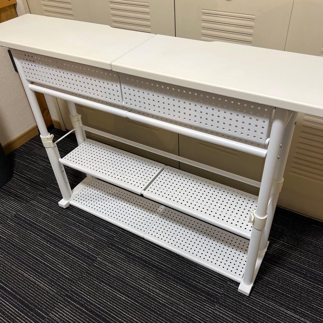 バウヒュッテ　エクステンションデスク　ホワイト