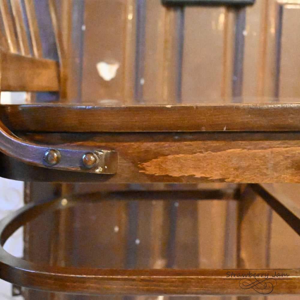 IFU-413-5 英国ヴィンテージ カウンターチェア ハイチェア BARチェア