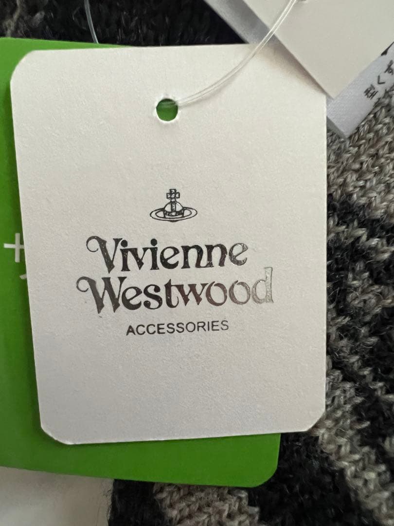 ★タグ付き★ 完美品 Vivienne Westwood 耳あて付き ニット帽
