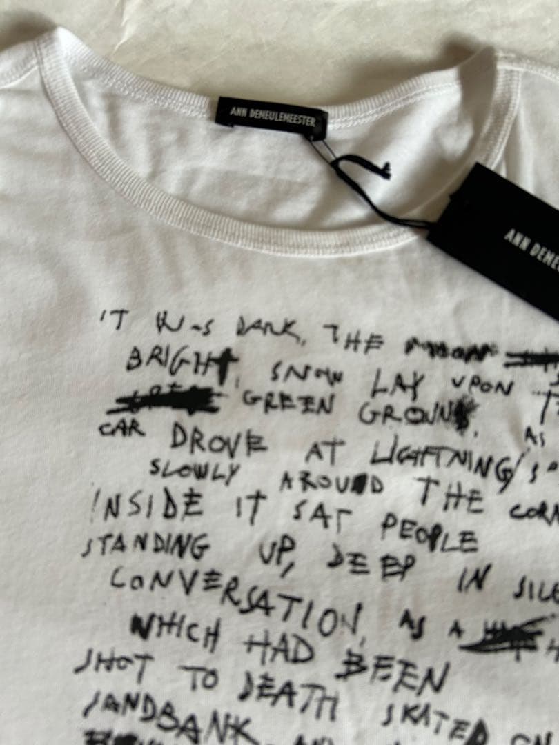 ば*こ様 【新品】ANN DEMEULEMEESTER アンドゥムルメステールT