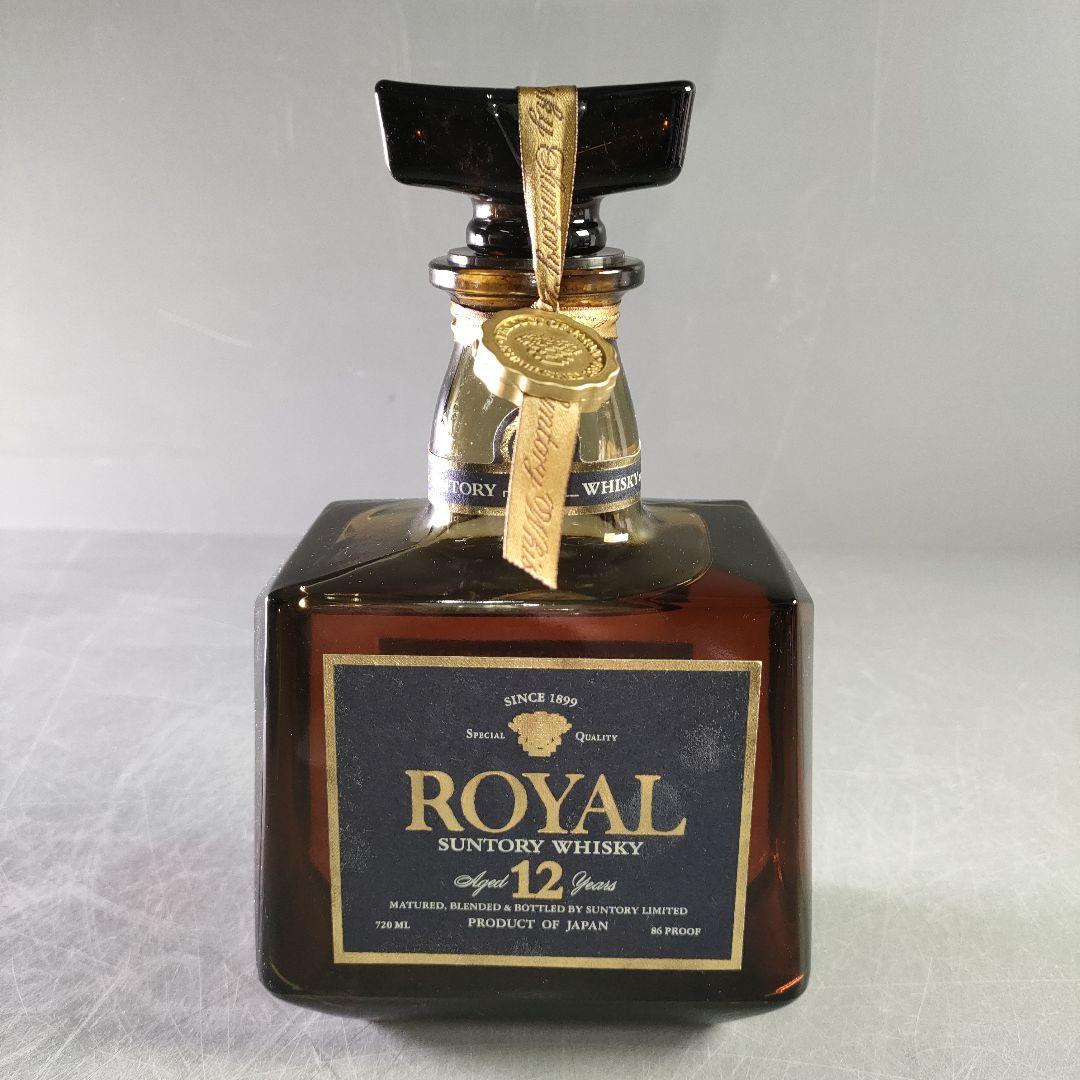 A1153-4/サントリーウイスキー ローヤル12年/ブルーラベル/