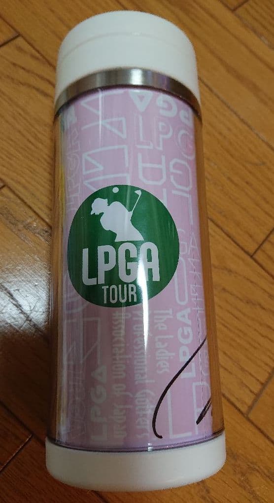 【新品未使用品】松田鈴英選手 直筆サイン入り タンブラー 携帯ポップソケッツ