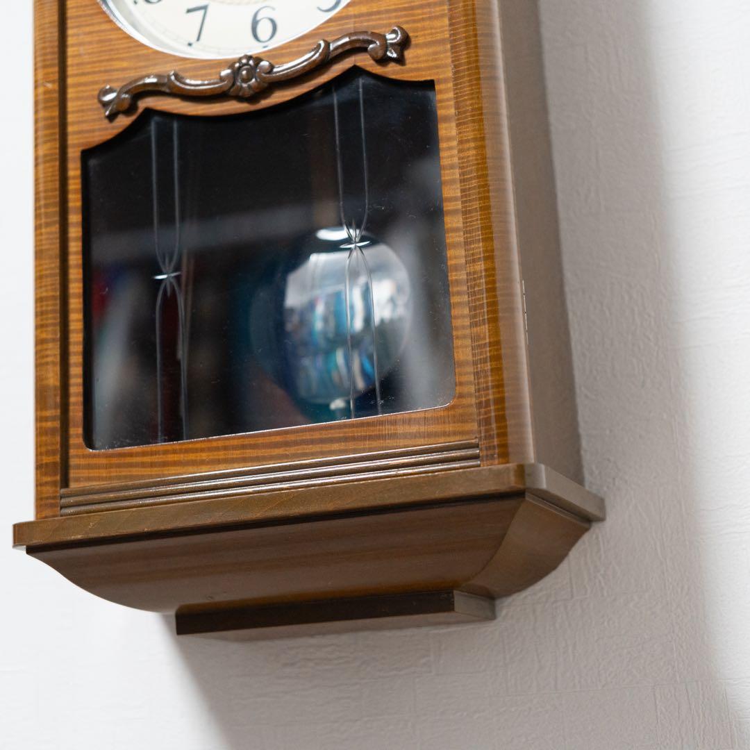 精工舎　柱時計　ボンボン時計　昭和　レトロ　オーバーホール済　動作品