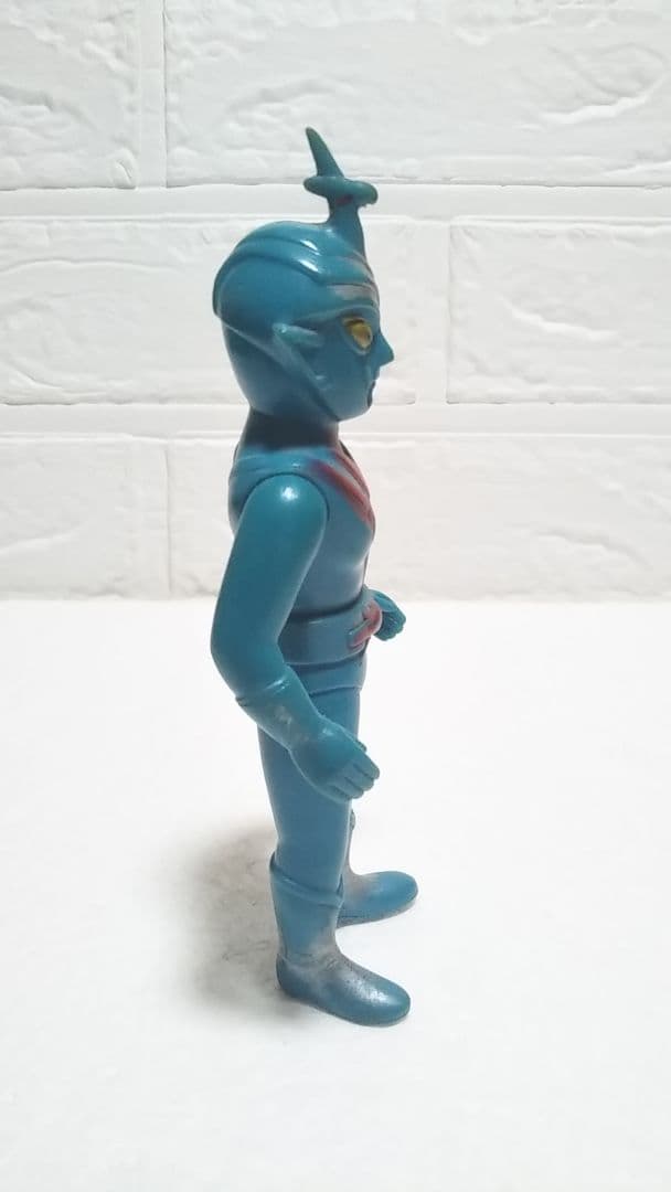 入手困難 ポピー製 流星人間ゾーン ソフビ 当時 検）ブルマァク マルサン