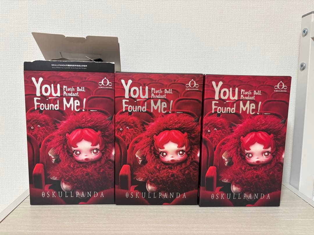ら*ん様 ポップマート スカルパンダ You Found Me！シリーズ ぬいぐ