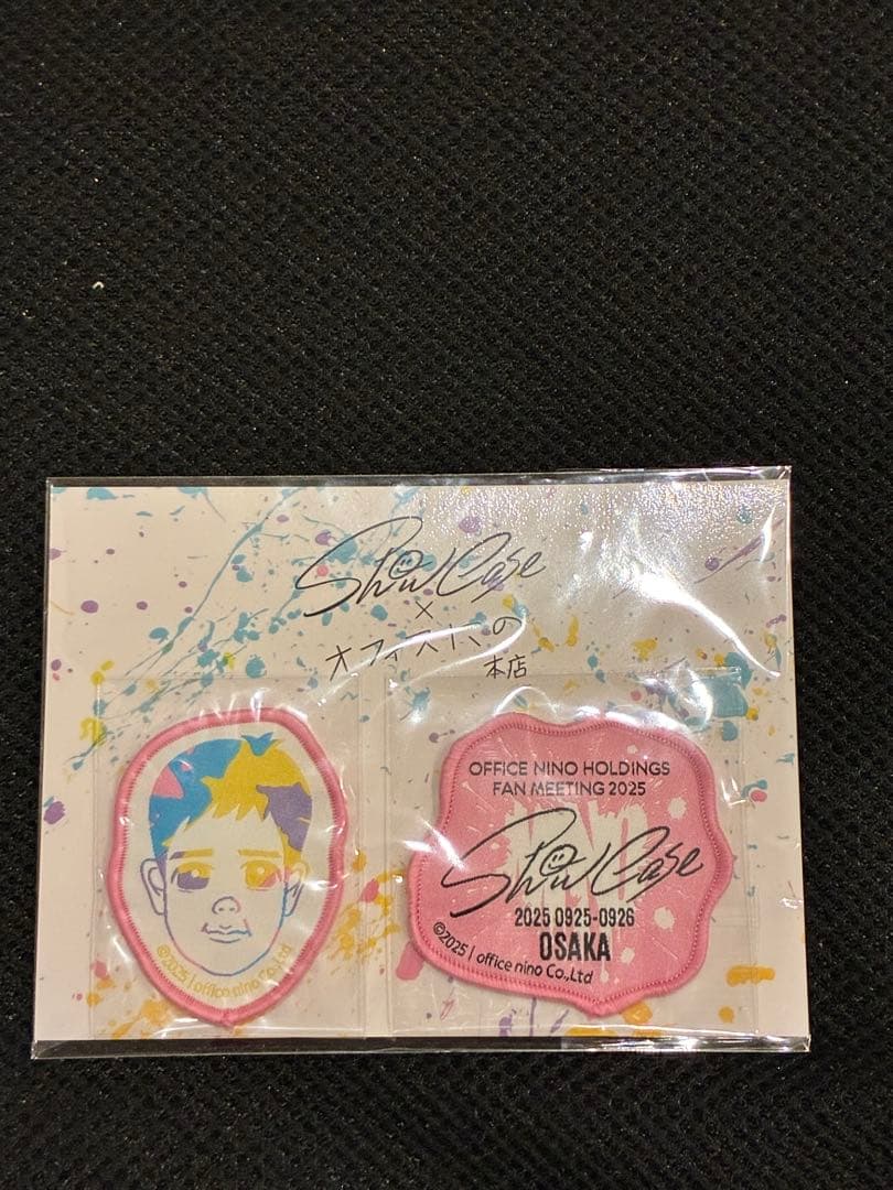 二宮和也　showcase　愛知・福岡・北海道・大阪・東京　ワッペンステッカー