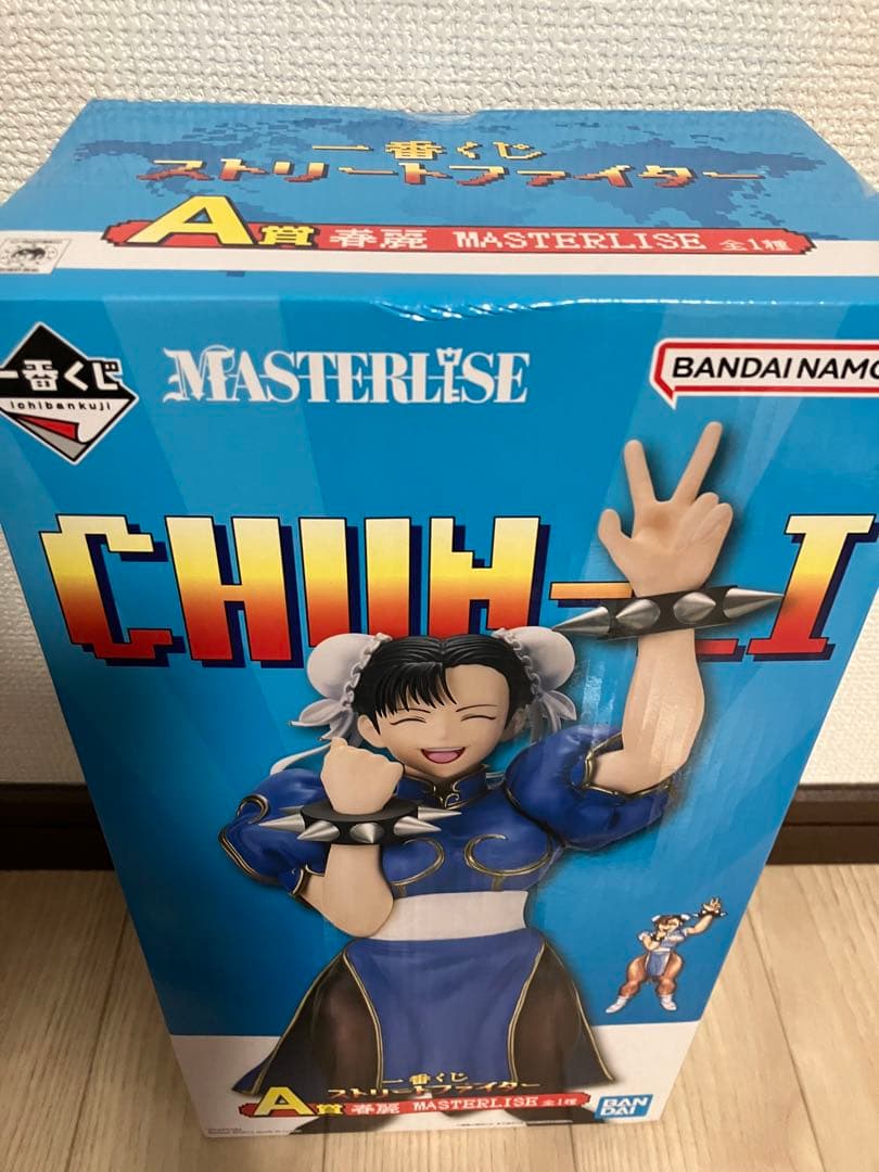 一番くじ　ストリートファイター　春麗　フィギュア　アクスタ　タオル