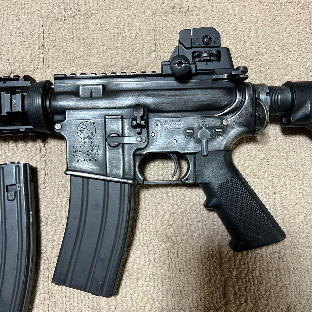 東京マルイ　MWS CQBRガスガン　ダメージ加工