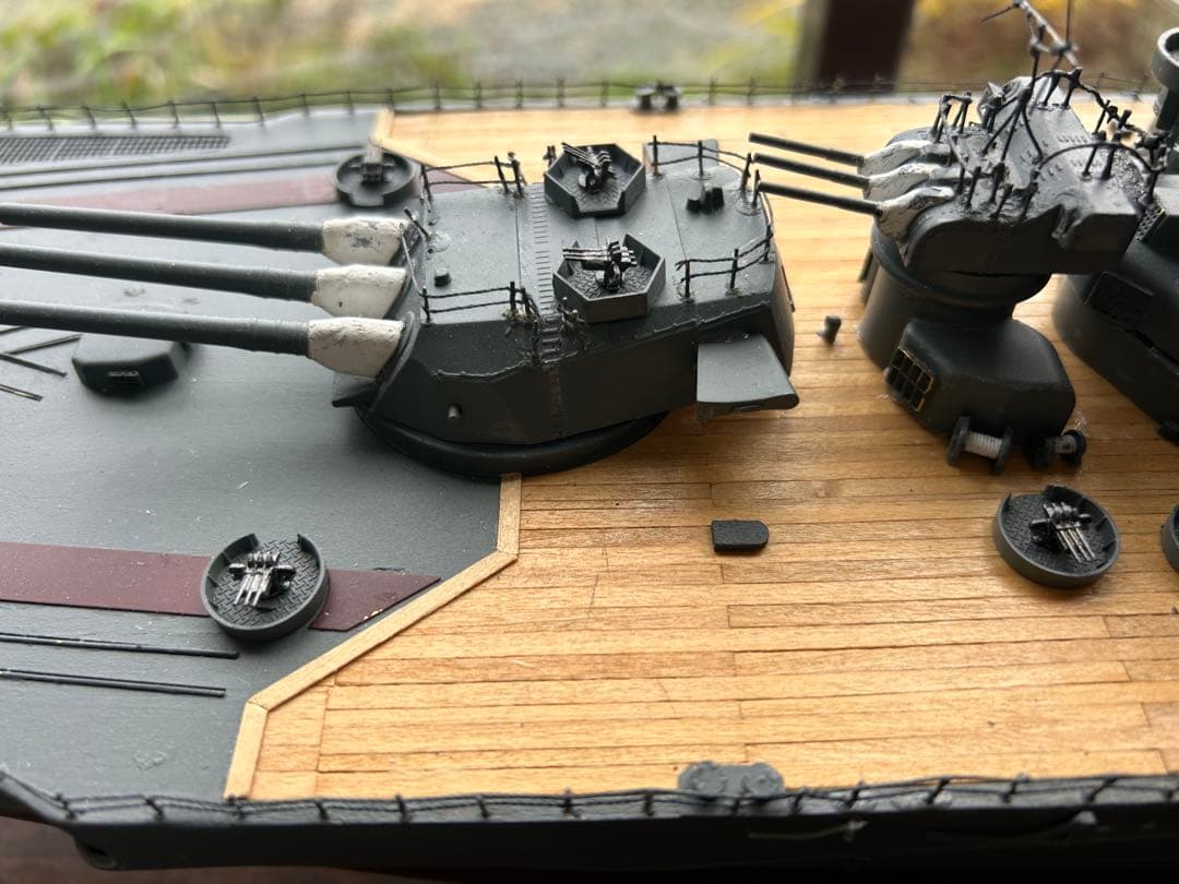 実物感(超戦艦大和)DeAGOSTINIサイズ1/250(長1100重10kg)