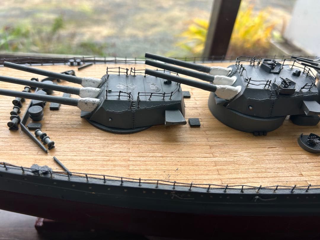 実物感(超戦艦大和)DeAGOSTINIサイズ1/250(長1100重10kg)