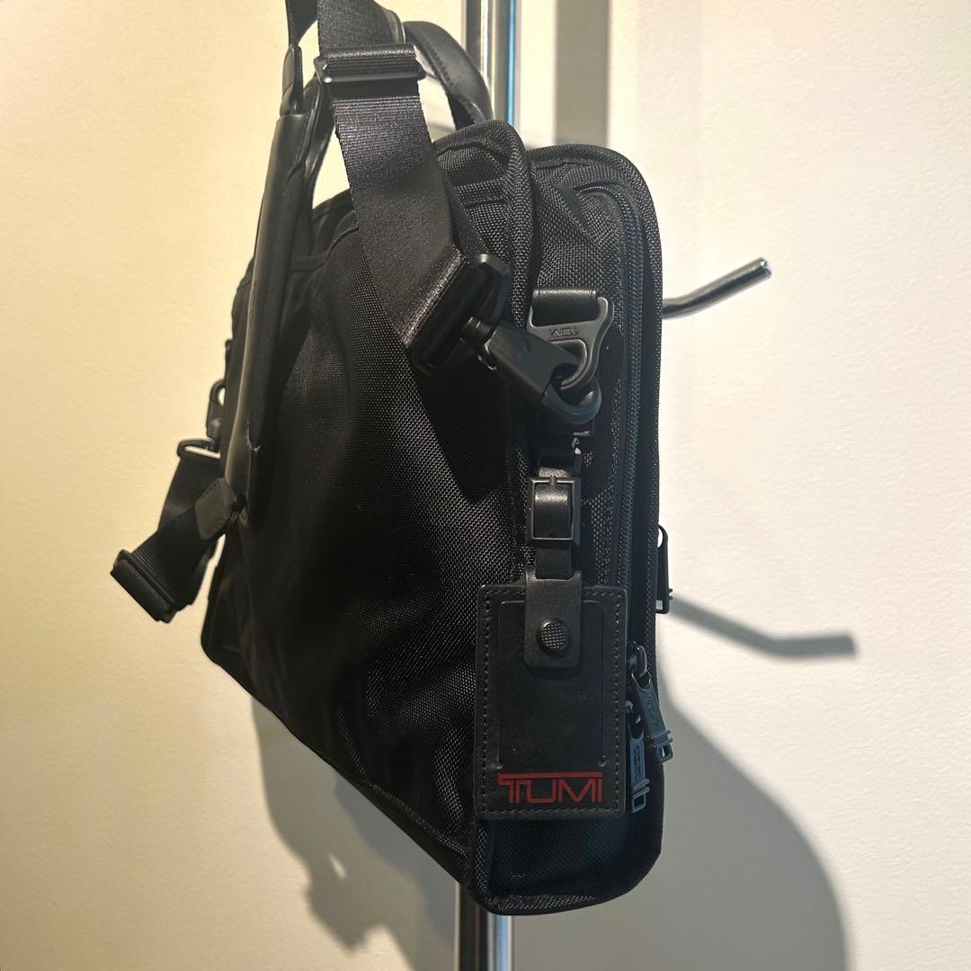 TUMI organizer portfolio brief ブラック