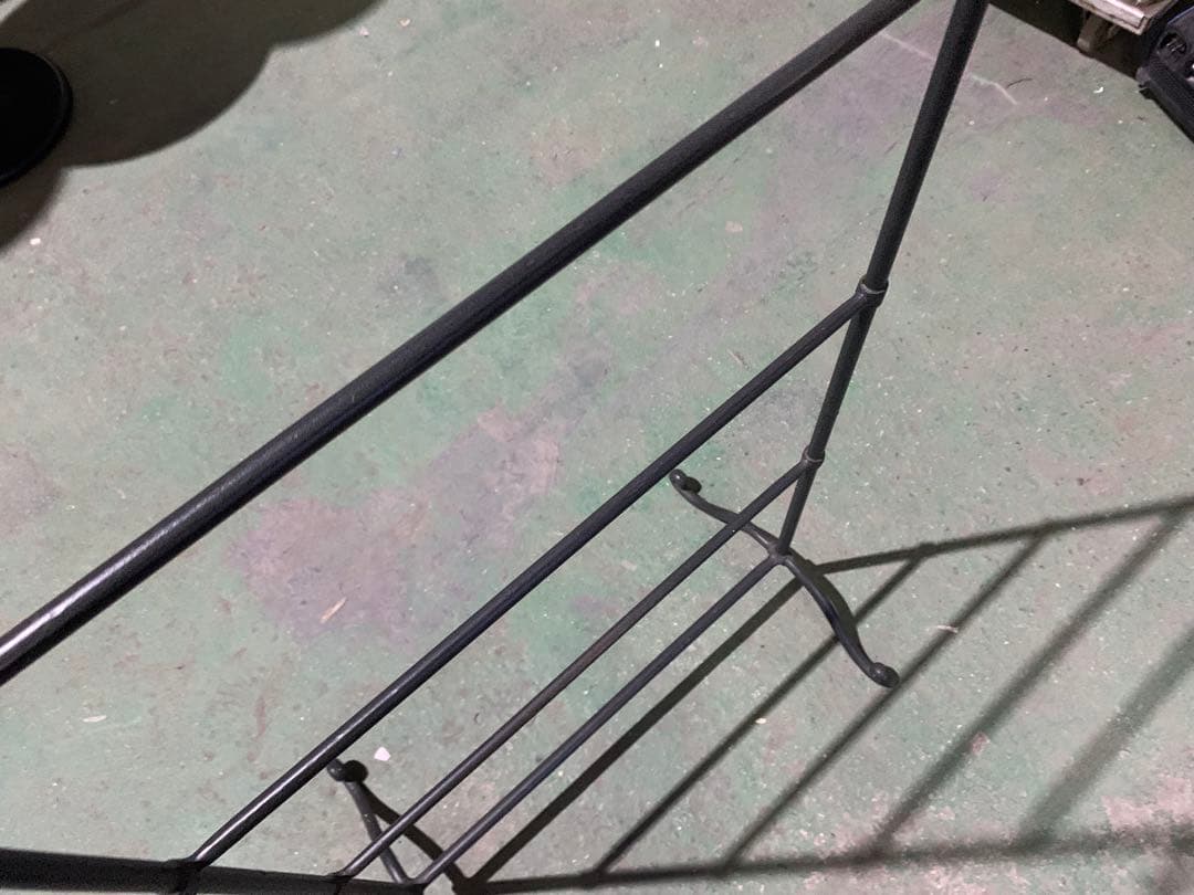 ハンガーラック　アイアン　ビンテージ　レトロ　福岡市引き取り可　 店舗　什器