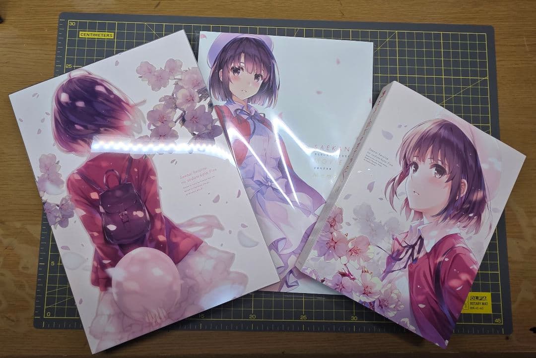 冴えない彼女の育てかた　原作、特典小説全巻　劇場版Blu-ray　パンフレット